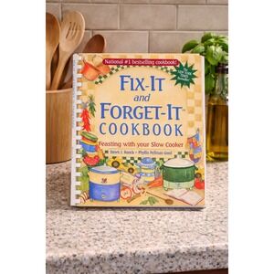 Fix-It and Forget-It Cookbook Spiral Bound Slow Cooker Recipes NYT Bestseller